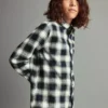 Chemise en coton à carreaux