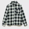 Chemise en coton à carreaux