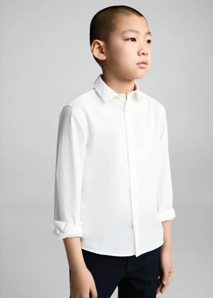 Chemise en coton Oxford