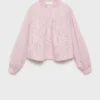 Chemise en coton rayé