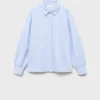 Chemise en coton rayé