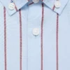 Chemise en coton rayé