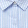 Chemise en coton rayé