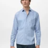 Chemise en coton rayée coupe classique Chemise en coton rayée coupe classique