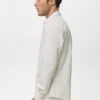 Chemise en coton rayée coupe classique