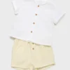 Chemise en coton texturé