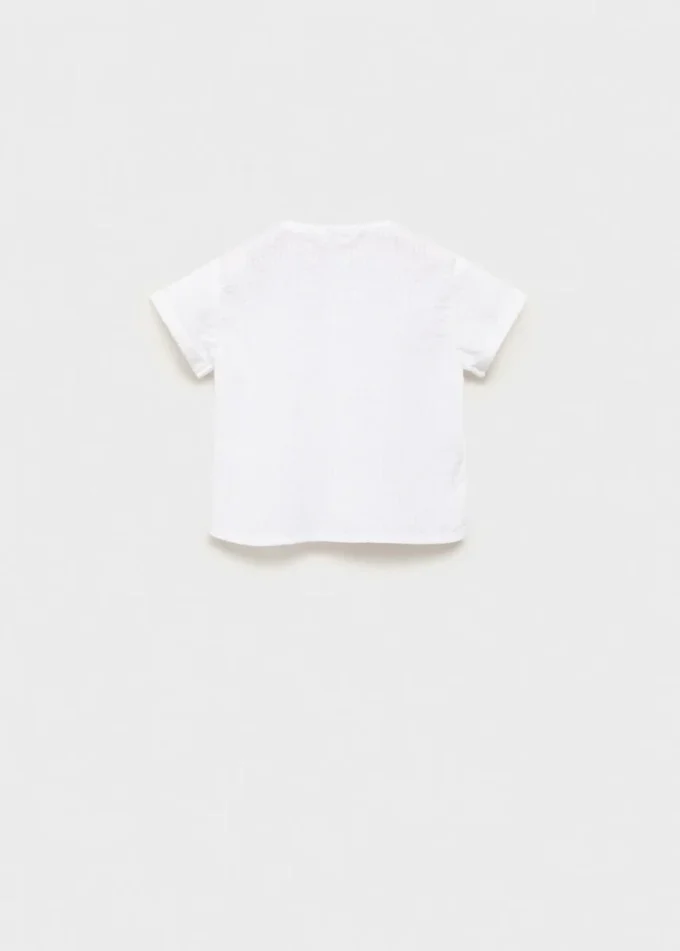 Chemise en coton texturé