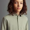 Chemise en coton tricoté