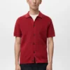 Chemise en coton tricoté