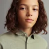 Chemise en coton tricoté