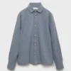 Chemise en coton tricoté