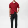Chemise en coton tricoté