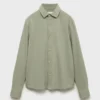 Chemise en coton tricoté