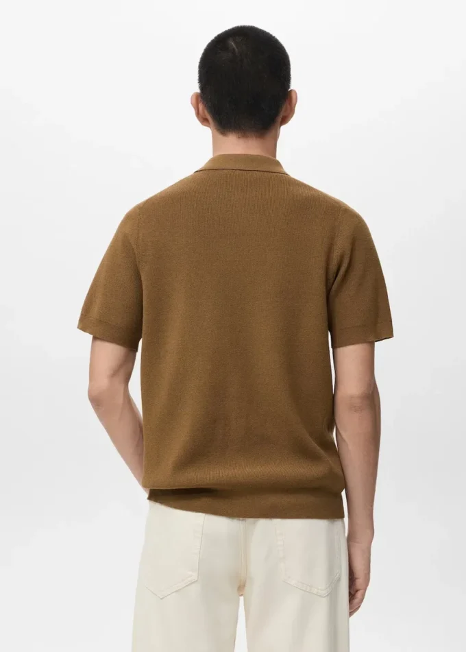 Chemise en coton tricoté