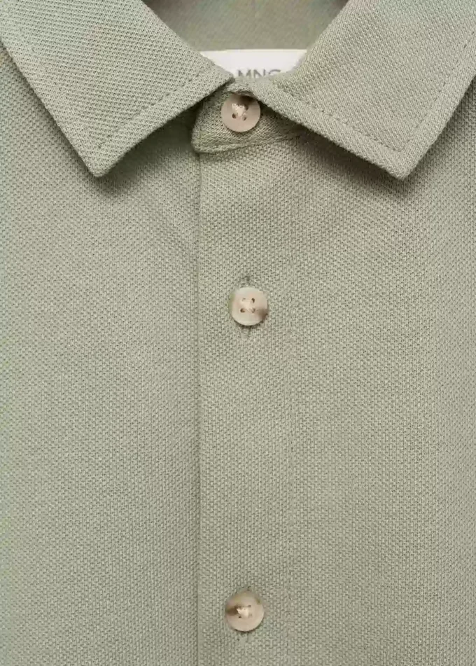 Chemise en coton tricoté