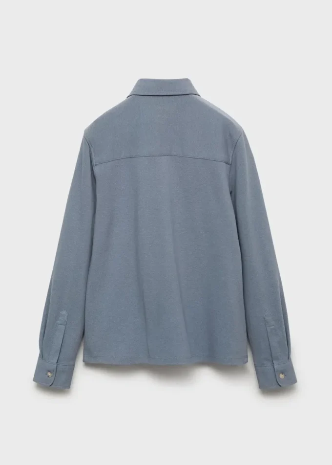 Chemise en coton tricoté