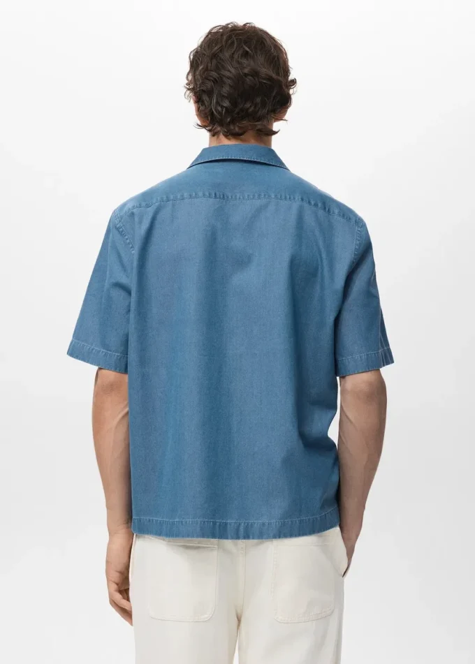 Chemise en denim 100 % coton Chemise en denim 100 % coton