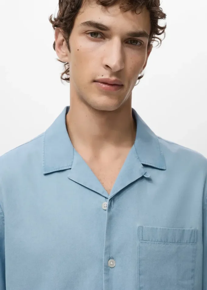 Chemise en denim 100 % coton Chemise en denim 100 % coton