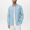 Chemise en denim coupe classique