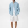 Chemise en denim coupe classique