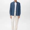 Chemise en denim coupe classique