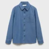 Chemise en denim de coton