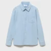 Chemise en denim de coton