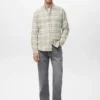 Chemise en flanelle à carreaux, coupe classique Chemise en flanelle à carreaux, coupe classique