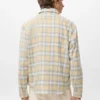 Chemise en flanelle de coton à carreaux Chemise en flanelle de coton à carreaux