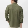 Chemise en lin à poches