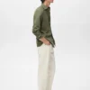 Chemise en lin à poches