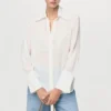 Chemise en lyocell avec empiècements