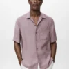 Chemise en lyocell avec poche