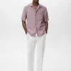 Chemise en lyocell avec poche
