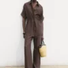 Chemise en lyocell avec taille ajustable