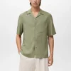 Chemise en lyocell coupe classique