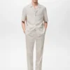 Chemise en lyocell coupe classique