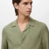 Chemise en lyocell coupe classique