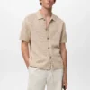 Chemise en maille ajourée