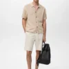 Chemise en maille ajourée