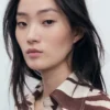 Chemise fluide à imprimé zèbre