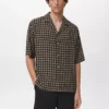 Chemise fluide imprimée à coupe régulière