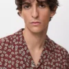 Chemise fluide imprimée à coupe régulière