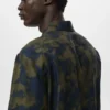 Chemise fluide imprimée à coupe régulière