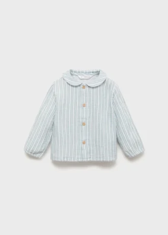 Chemise à imprimé rayé
