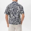 Chemise imprimée à coupe décontractée