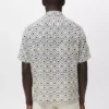 Chemise imprimée à coupe décontractée Chemise imprimée à coupe décontractée