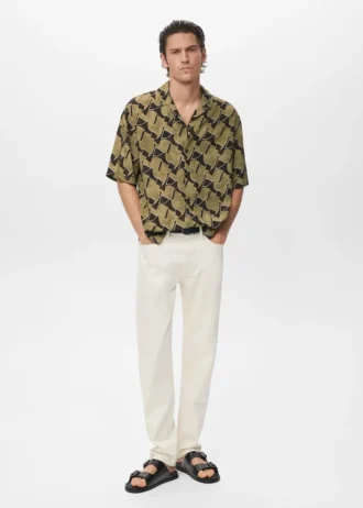 Chemise imprimée fluide