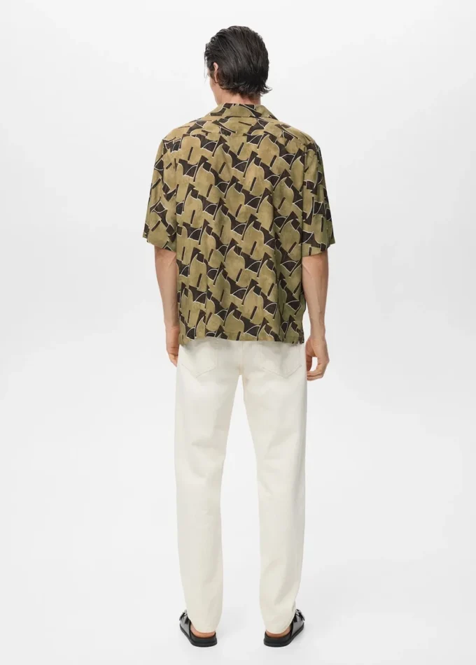 Chemise imprimée fluide