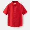 Chemise imprimée à manches courtes Chemise imprimée à manches courtes